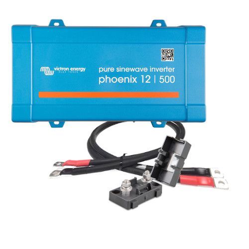 Victron Energy Phoenix 12/500 Wechselrichter VE.Direct Schuko mit Kabel und Sicherung