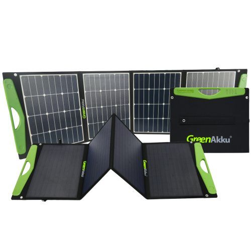 GreenAkku Solartasche 120 Wp Sunpower