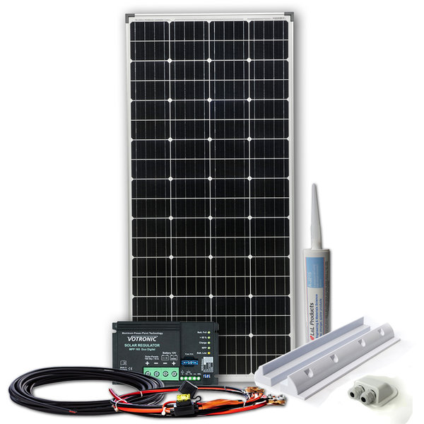 WATTSTUNDE® Solar Set 160 Watt Wohnmobil Votronic Laderegler