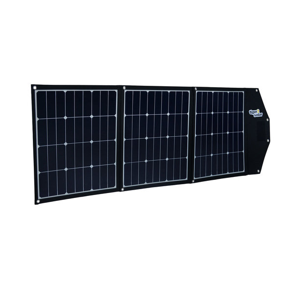 tigerexped Solartasche 135Wp "tiny tiger 135" mit Kabelsatz (ETFE-Oberfläche, 3x45W Sunpower)