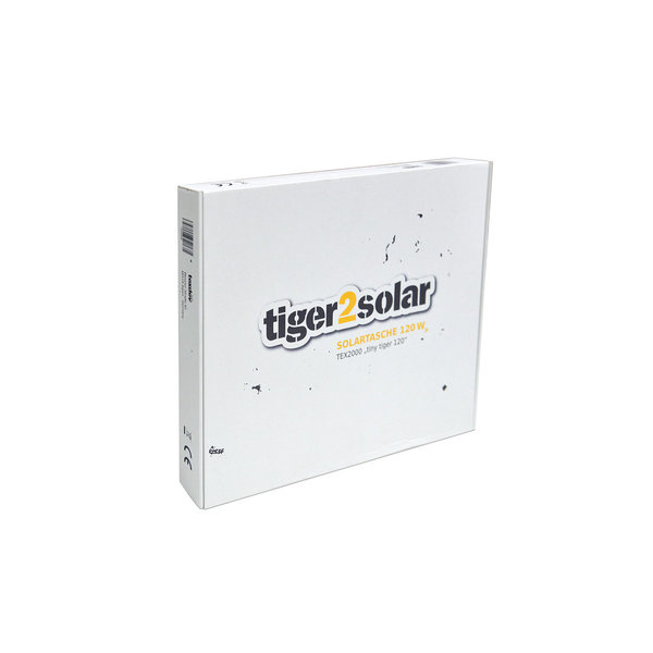 tigerexped tiny tiger 120/USB Solartasche mit 2xUSB und Kabelsatz