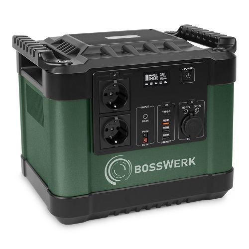 Bosswerk Powerstation PS 500/1000/2000 W Mobile Power Station